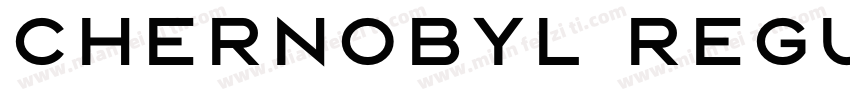 Chernobyl Regular字体转换